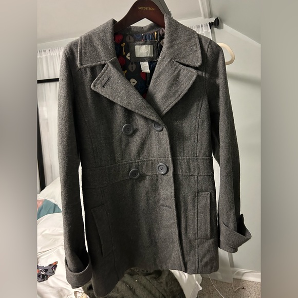 dELiA*s Jackets & Blazers - Gray peacoat